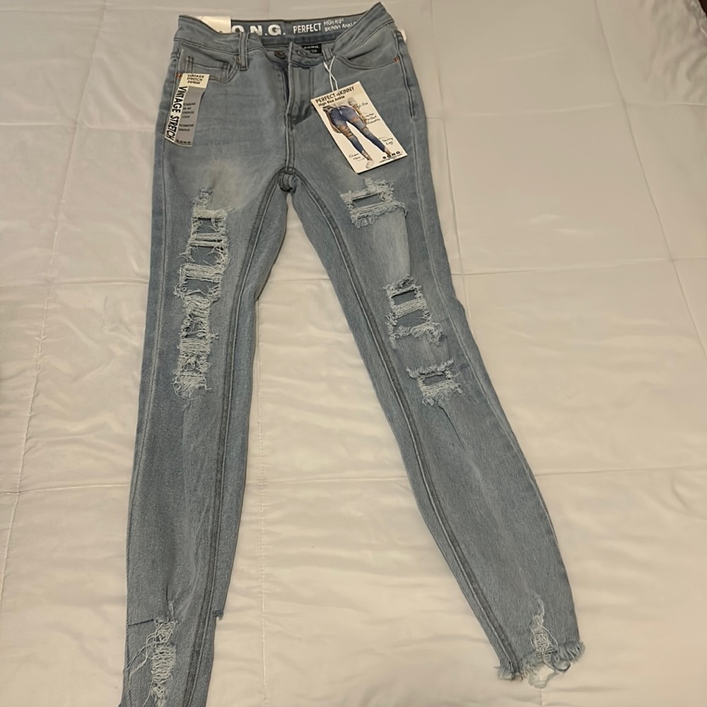Brand new high rise jeans